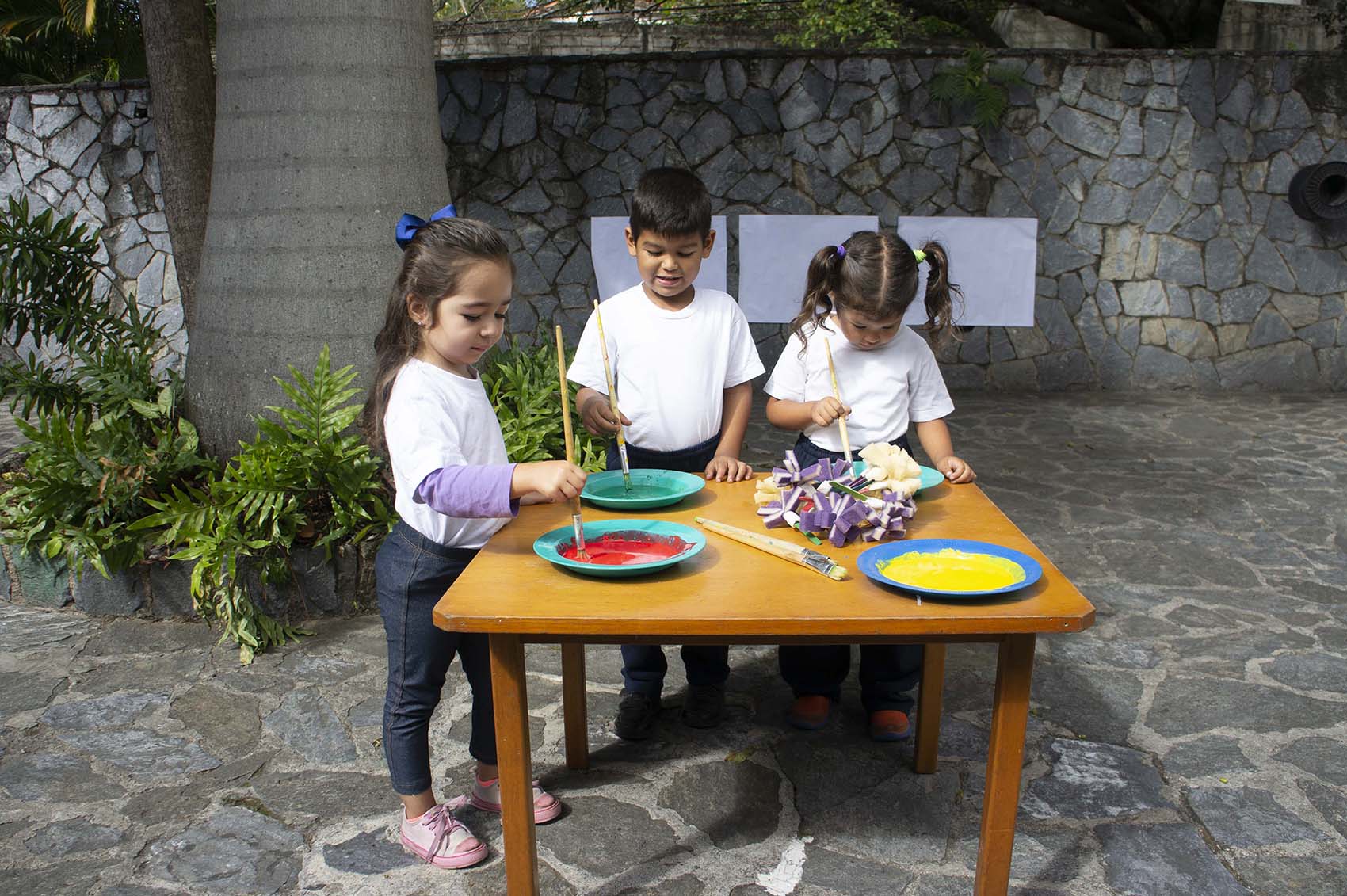 Proyectos con tempera