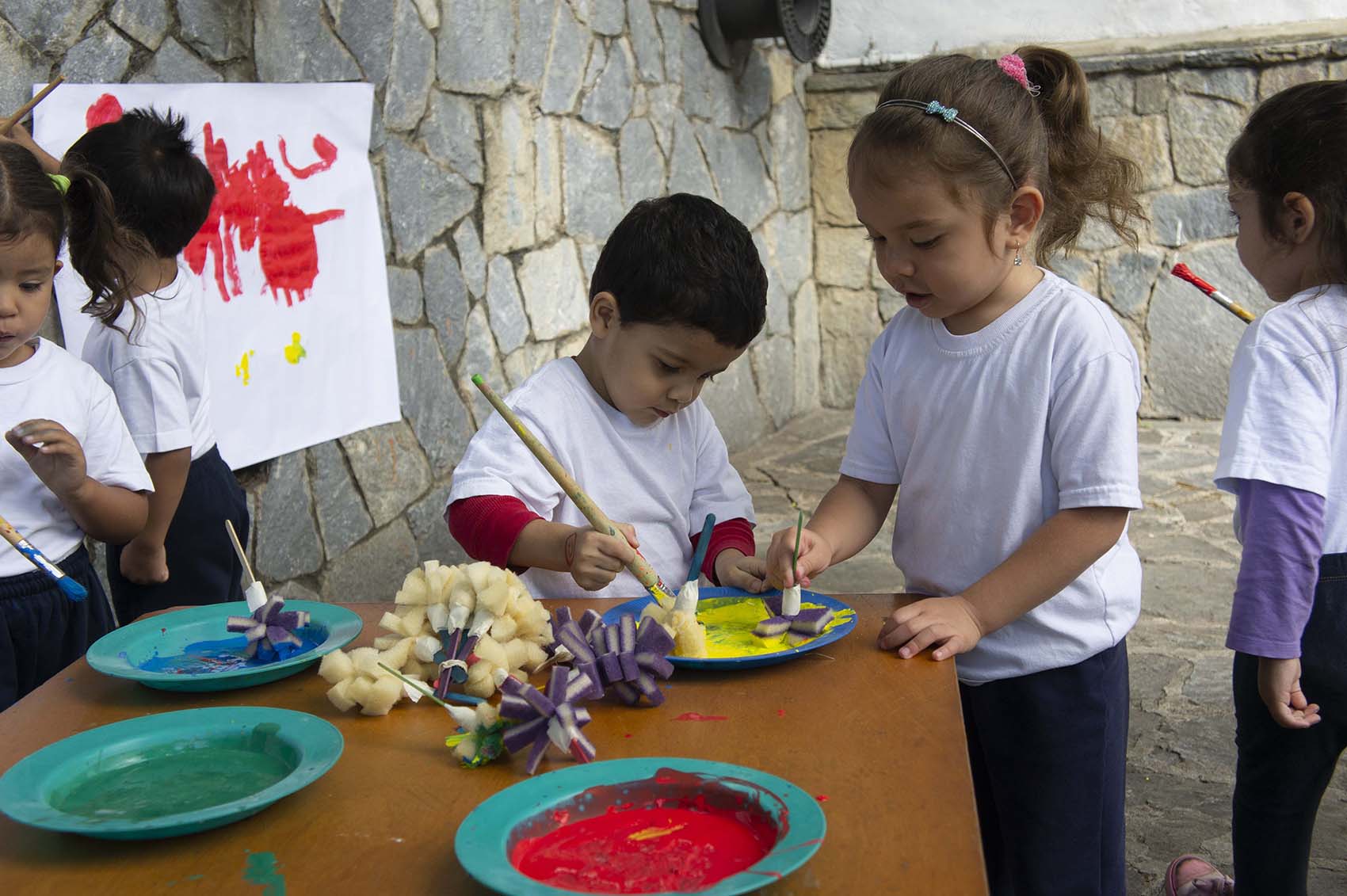 Proyectos con tempera